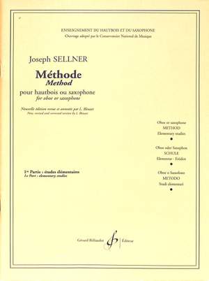 Joseph Sellner: Méthode - Volume 1: Études Élementaires