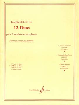 Joseph Sellner: 12 Duos Volume 2