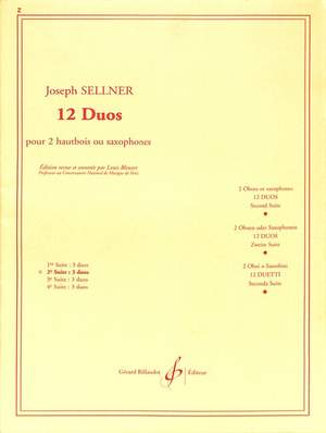 Joseph Sellner: 12 Duos Volume 2