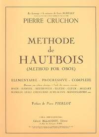 Pierre Cruchon: Methode De Hautbois Elementaire Progressive Compl.