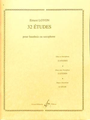 Ernest Loyon: 32 Etudes