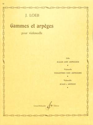 J Loeb: Gammes Et Arpeges