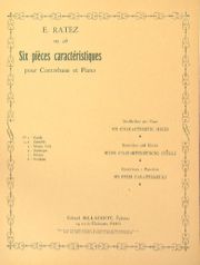 E. Ratez: 6 Pieces Caracteristiques Opus 46 Nø2 Cantabile