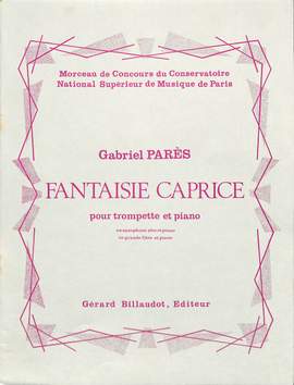 Gabriel Parès: Fantaisie Caprice
