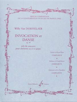 Willy van Dorsselaer: Invocation Et Danse