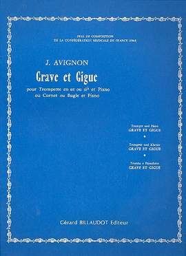 Jean Avignon: Grave Et Gigue