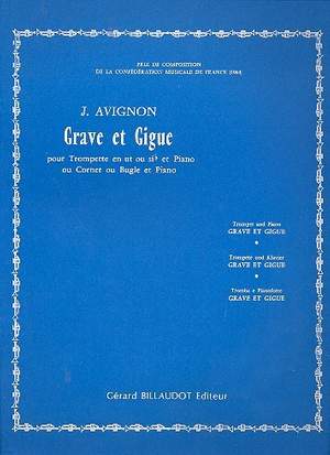 Jean Avignon: Grave Et Gigue