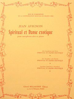 Jean Avignon: Spiritual Et Danse Exotique