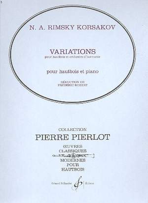 Nikolai Rimsky-Korsakov: Variations Pour Hautbois Et Orchestre D'Harmonie