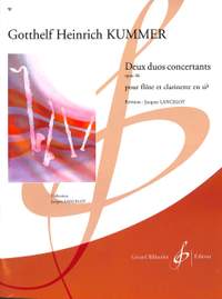 Gotthelf Heinrich Kummer: 2 Duos Concertants Opus 46