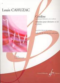 Louis Cahuzac: Cantilene