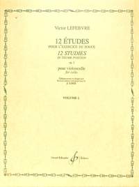 Victor Lefevre: 12 Etudes Opus 2 Volume 1