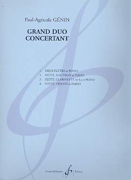 Paul-Agricole Genin: Grand Duo Concertant Opus 51 - Exemplaire Complet