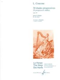 L. Concone: 30 Etudes Progressives Opus 26 Volume 1