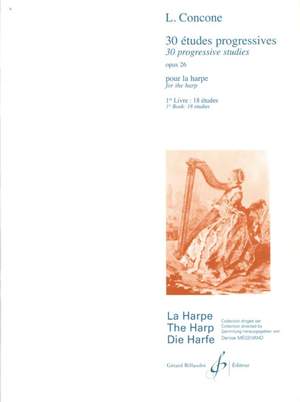L. Concone: 30 Etudes Progressives Opus 26 Volume 1