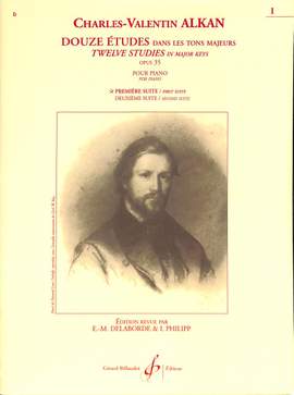 Charles-Valentin Alkan: 12 Etudes Dans Les Tons Majeurs Opus 35 Volume 1