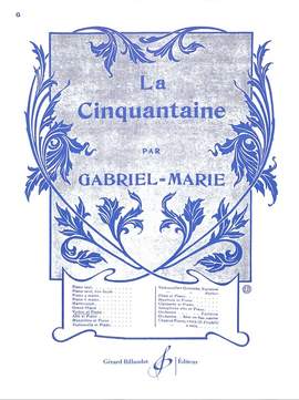 Gabriel Marie: La Cinquantaine