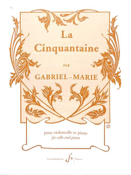 Gabriel Marie: La Cinquantaine
