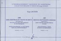 Guy Lacour: 100 Dechiffrages Manuscrits Volume 1