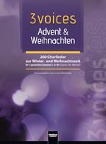 3 Voices - Advent und Weihnachten Chorbuch