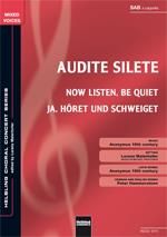 Michael Praetorius: Audite silete/Now listen, be Quiet
