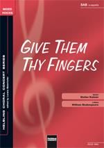 Stefan Kalmer: Give them thy fingers