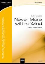 Never more will the Wind