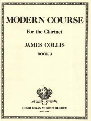 James Collis: Modern Course for Clarinet Book 3