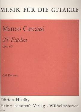 Matteo Carcassi: Etudes(25) Op.60