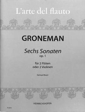 Groneman: Sonaten(6) Op.1