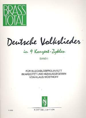 Klaus Wüstenhoff: Deutsche Volkslieder Band 1