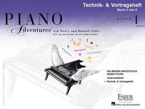 Piano Adventures: Technik- & Vortragsheft Stufe 1