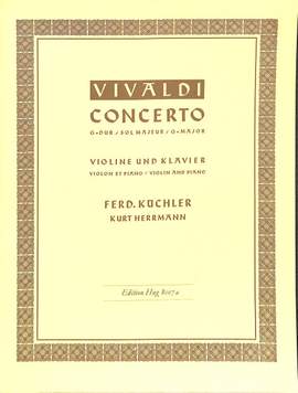 Antonio Vivaldi: Konzert G-Dur op 3/3