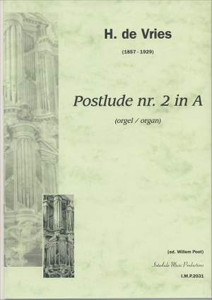 H. Vries: Postlude 2 A