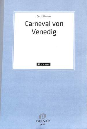 Carl J. Wimmer: Carneval von Venedig