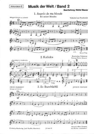 Walter Maurer: Musik der Welt, Band 2