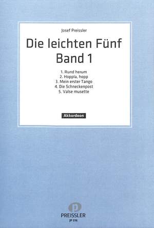 Josef Preissler: Die leichten 5, Band 1