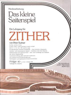 Peter Suitner: Das kleine Saitenspiel, Folge 10