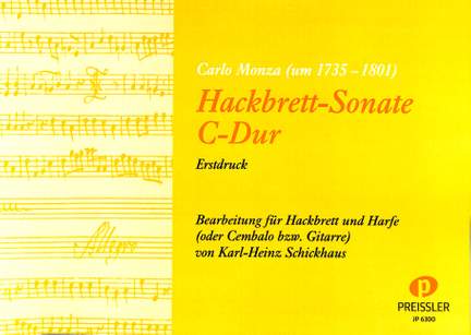 Carlo Monza: Hackbrett-Sonate C-Dur
