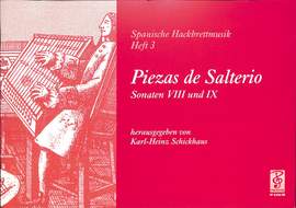 Karl-Heinz Schickhaus: Piezas de Salterio. Sonaten VIII und IX