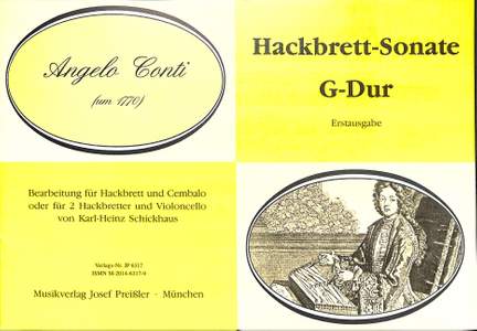 Angelo Conti: Hackbrettsonate