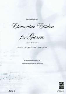 Napoleon Coste_Mauro Giuliani_Fernando Sor: Elementar-Etüden für Gitarre. Band 3