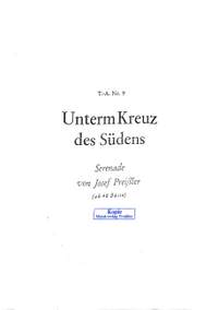 Josef Preißler: Unterm Kreuz des Südens
