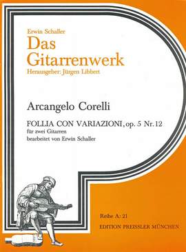 Arcangelo Corelli: Follia con Variationi