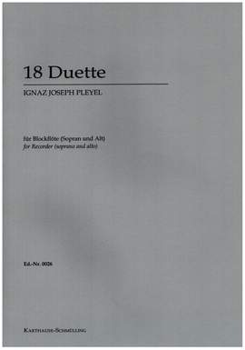 Ignace Pleyel: 18 Duette