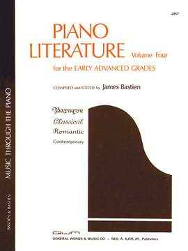 Bastien, James: Piano Literature Volume 4