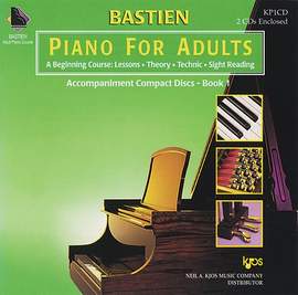 James Bastien: Bastien Piano for Adults, Book 1 (CD Only)