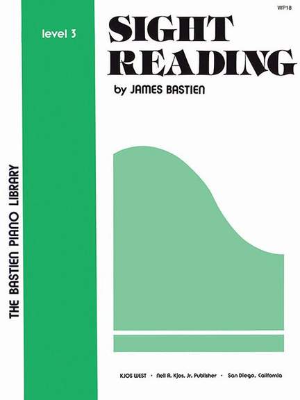 Bastien, James: Sight Reading Level 3
