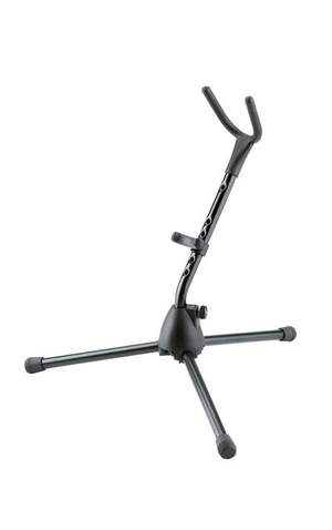 K&M Saxophone Stand Curved Soprano Black