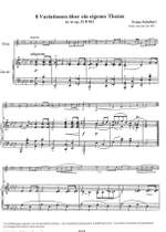 Franz Schubert: 8 Variationen Uber Ein Eigenes Thema Product Image